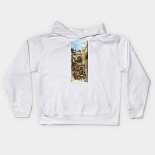 Spring by Lawrence Alma-Tadema Kids Hoodie